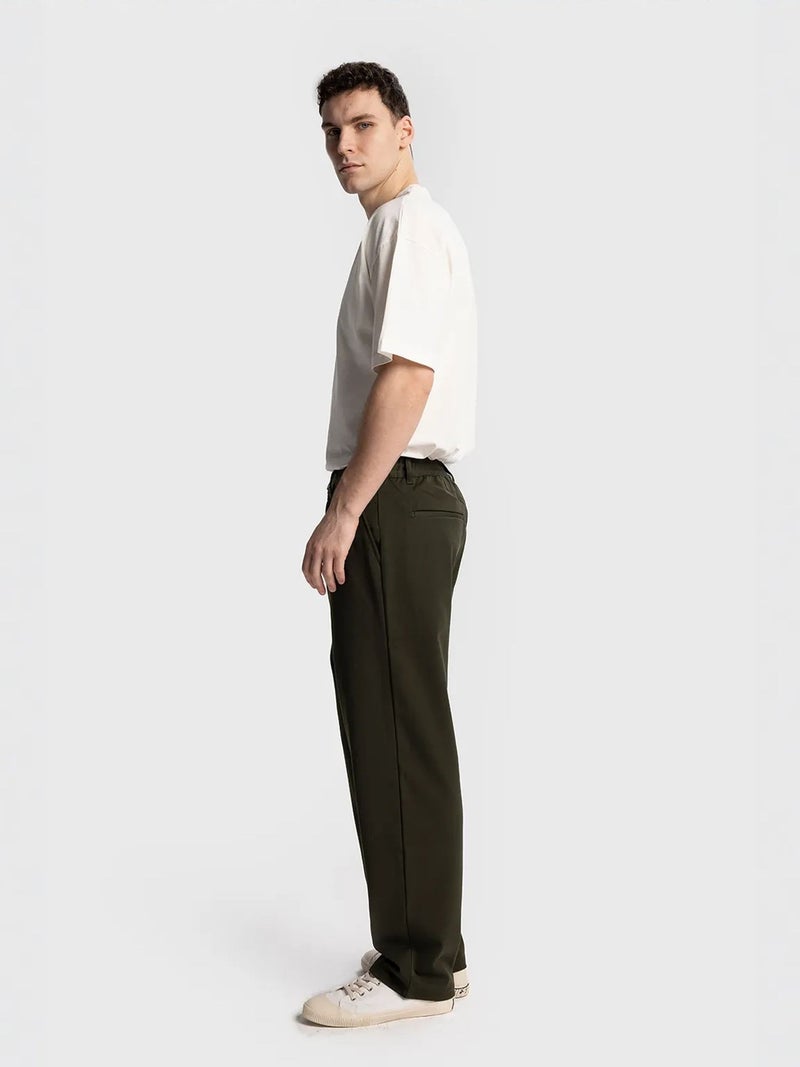 GIESTO Pleated Straight Leg Pants - Image 4
